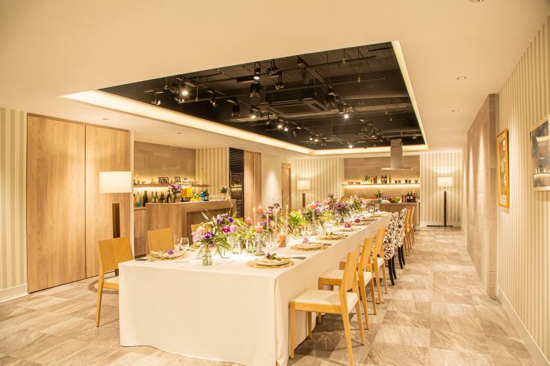 小さな結婚式 岡山店_会食ができる