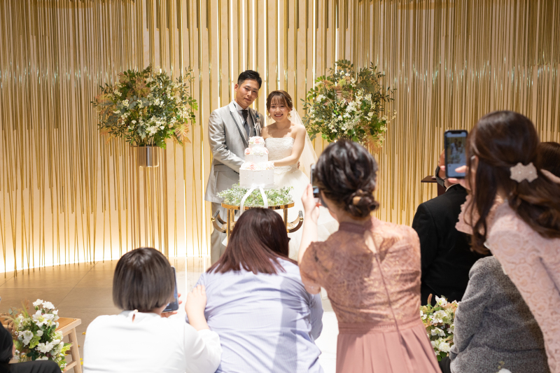 小さな結婚式 岡山店_家族・友人を撮影に呼べる