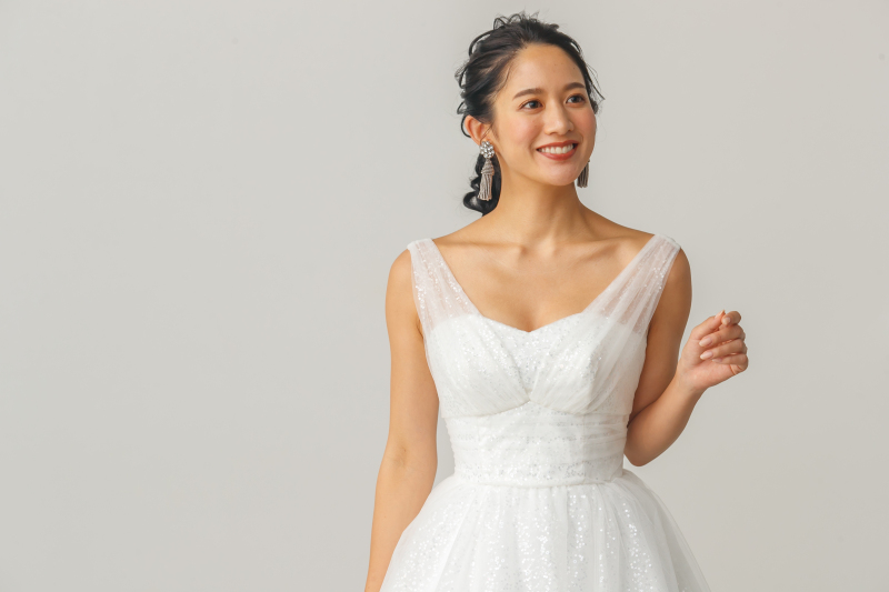 小さな結婚式 岡山店_ウエディングドレスが豊富