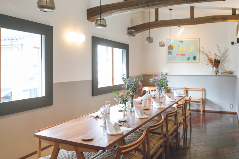 小さな結婚式 岡山店_会食ができる