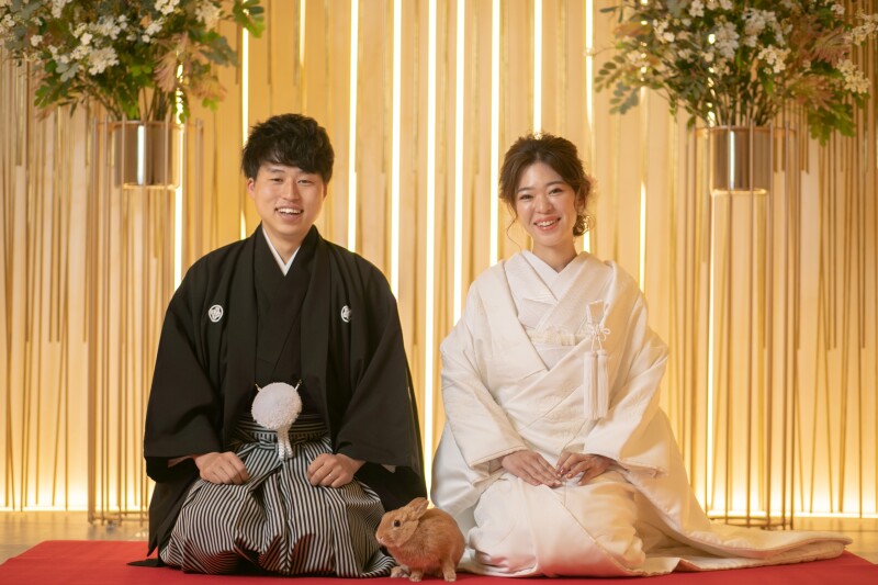 小さな結婚式 岡山店_ペットと一緒に撮影できる