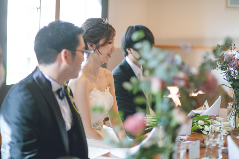 小さな結婚式 岡山店_会食ができる