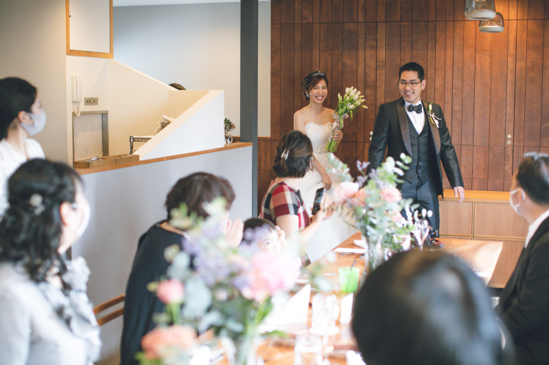 小さな結婚式 岡山店_会食ができる