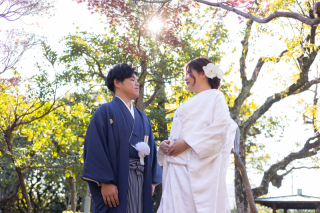 小さな結婚式 岡山店_神社式ロケーションフォトウエディング
