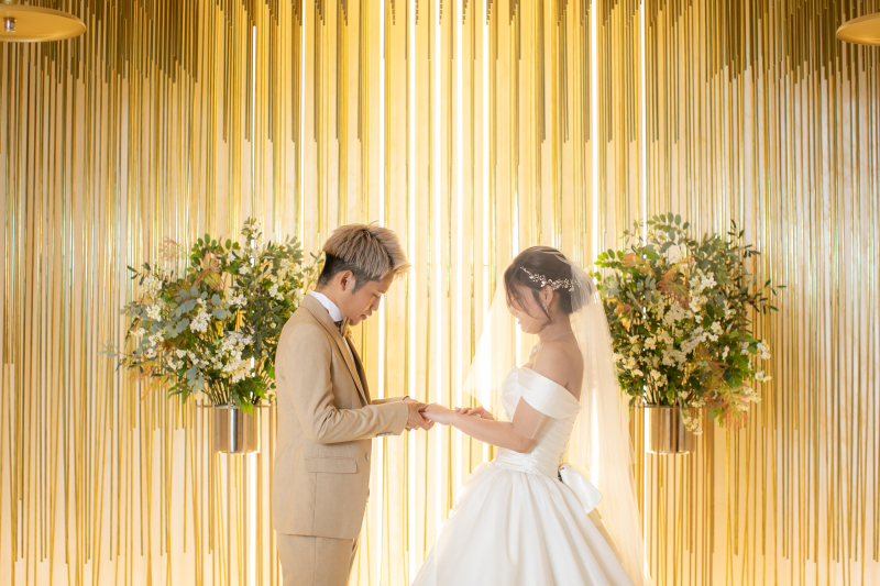 8月申込限定｜￥91,000⇒￥56,500｜【チャペル】洋装1着｜50カット｜挙式風撮影