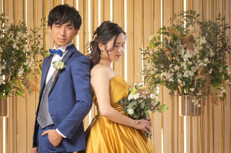 【12月末まで撮影限定・岡山店限定】【チャペルフォトウエディング】洋装1点+会食付きプラン・基本料金半額※12月末までの撮影限定