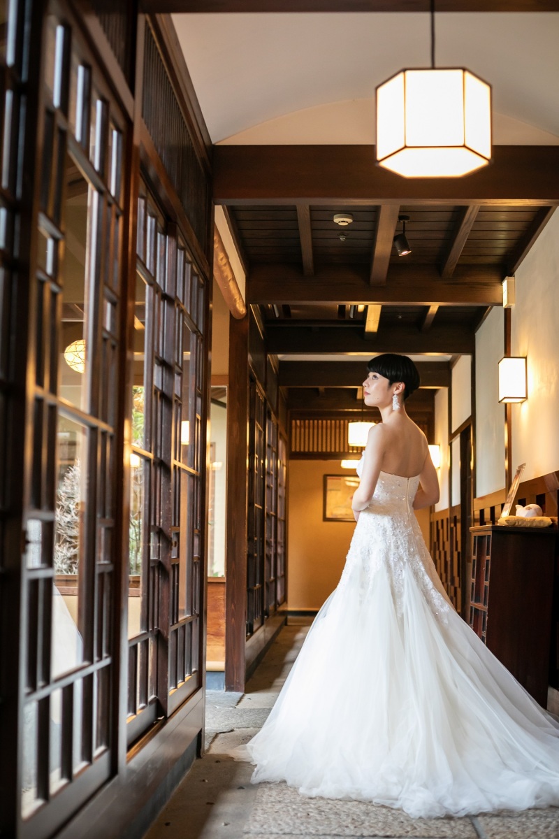 新婦様のソロショット