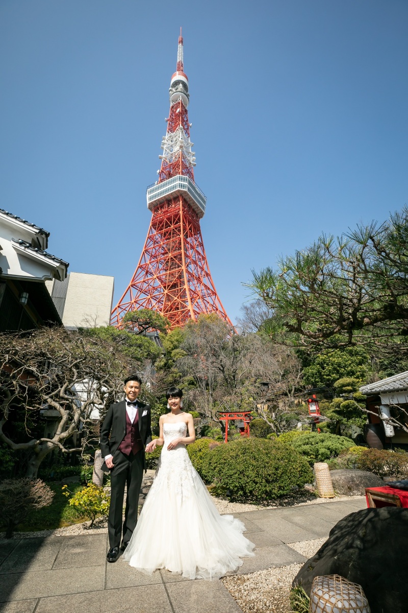 青く澄んだ空と