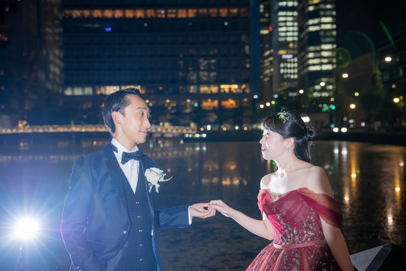 【洋装】丸の内ナイトロケーションフォト❁