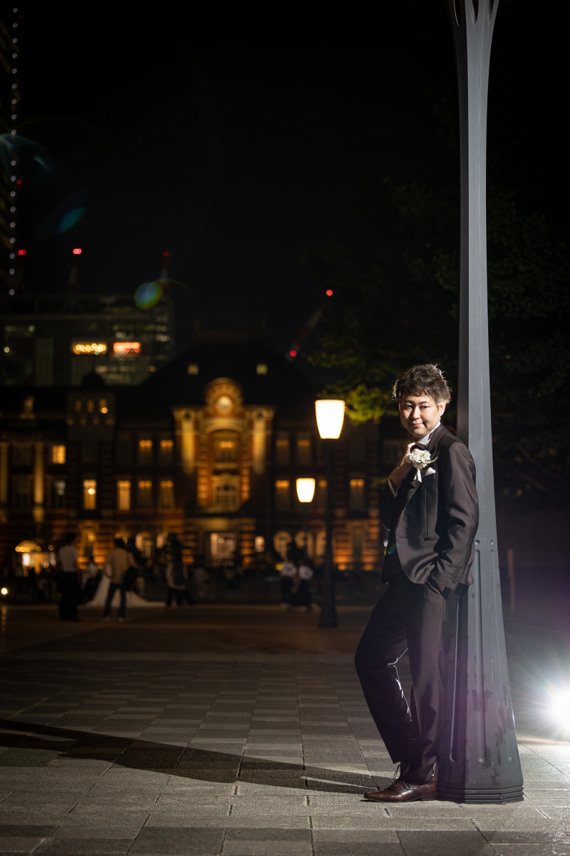 新郎さまのソロカットも忘れずに♪