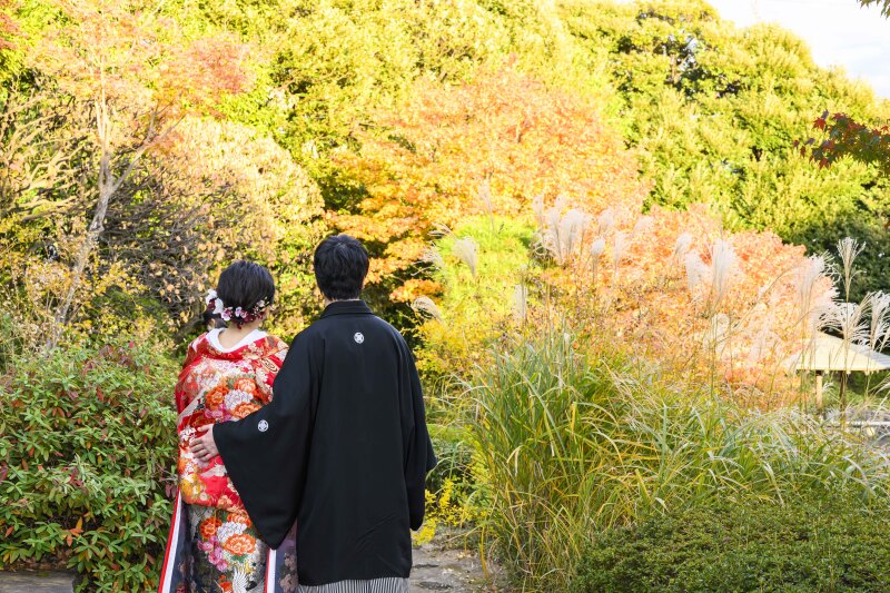 おふたりの仲睦まじいお姿もばっちりとらえます♪