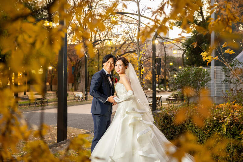 お着替えの後、夕刻のお時間から撮影再開♪