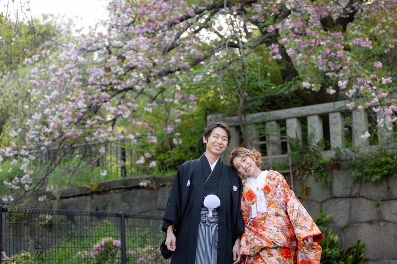 四季折々の自然を感じながらフォトウエディングを♪