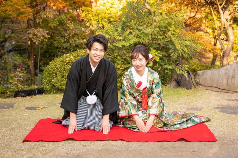 お座りショット