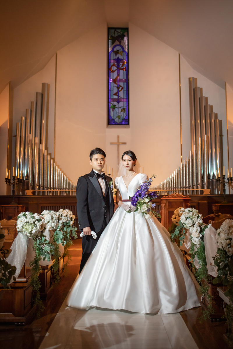 チャペルは本格的に