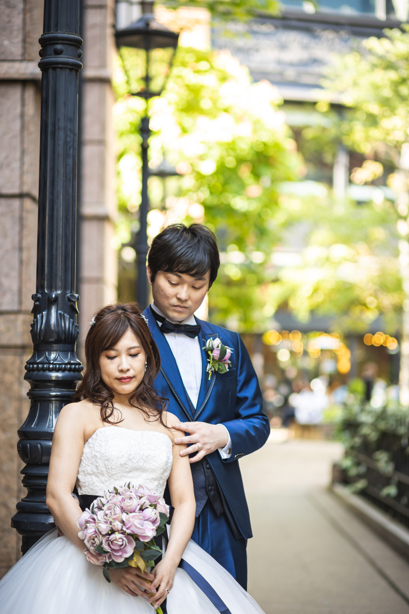 アンティークな街並みで