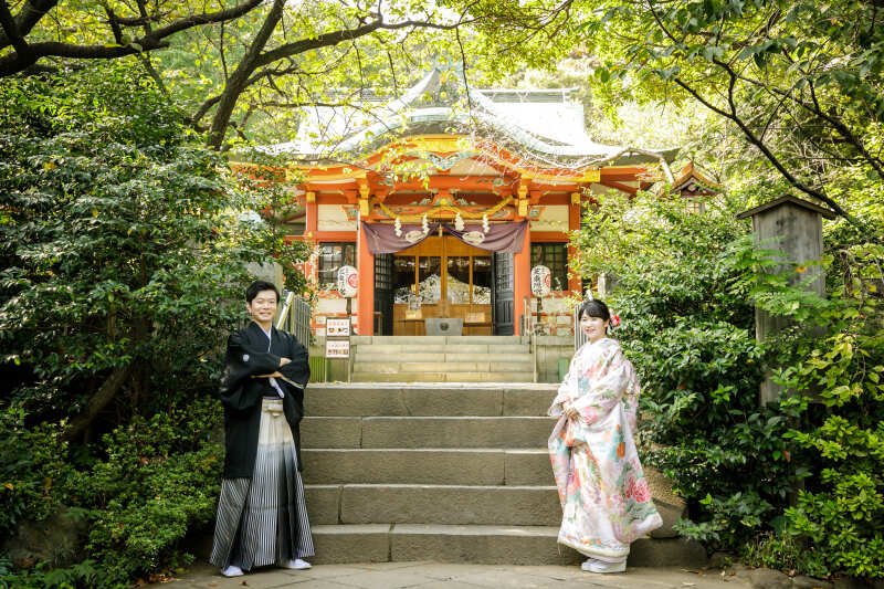 芝東照宮から撮影スタート！