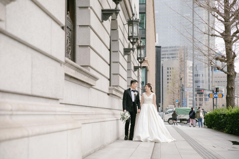 おふたりで顔を見合わせて・・