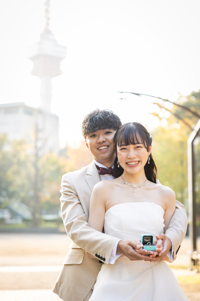 大切な指輪と一緒に♥