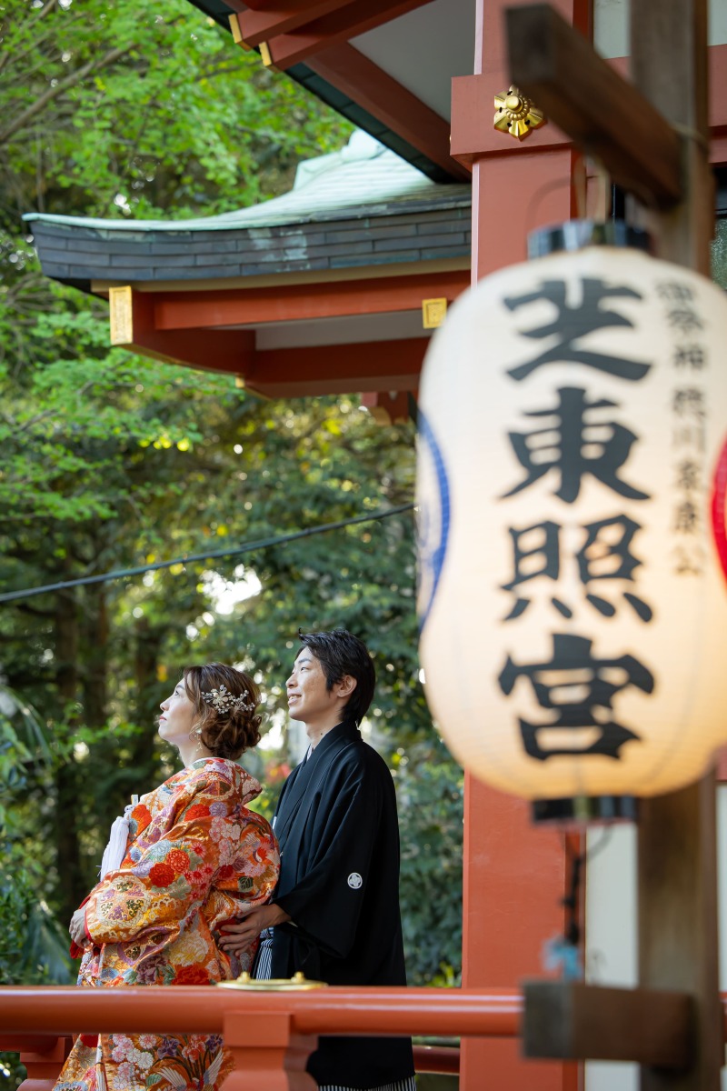 風情を感じる提灯とともにパシャリ!