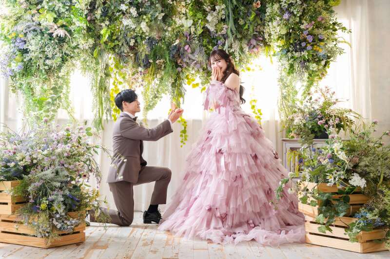 プロポーズ風ショット