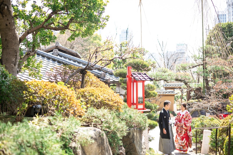 庭園へ続く小道