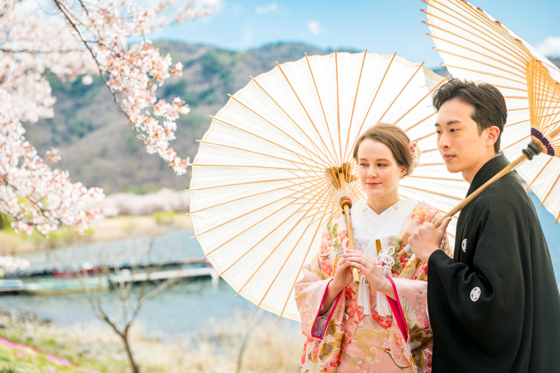 番傘は必須アイテム