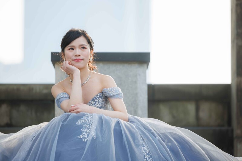 プリンセス気分でこんなショットはいかがでしょう♪