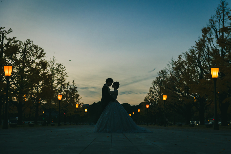 幻想的なトワイライトタイム。