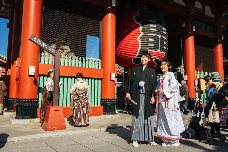 雷門は、浅草フォトでは外せません!