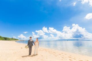 石垣島ホテルフォトプラン×ウエディングドレス