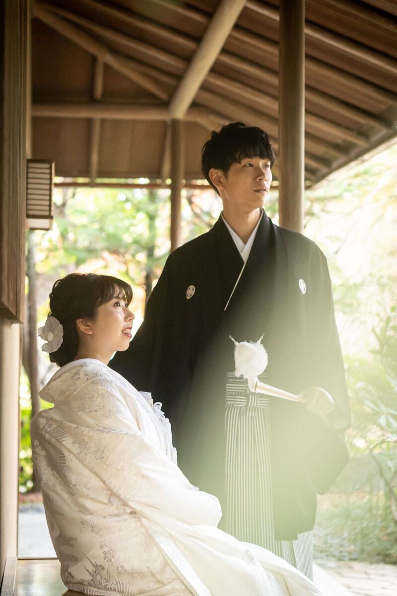 和室の縁側からワンショット。