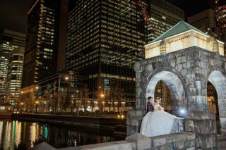 【洋装】スタジオ&times;丸の内ナイトロケーションフォト