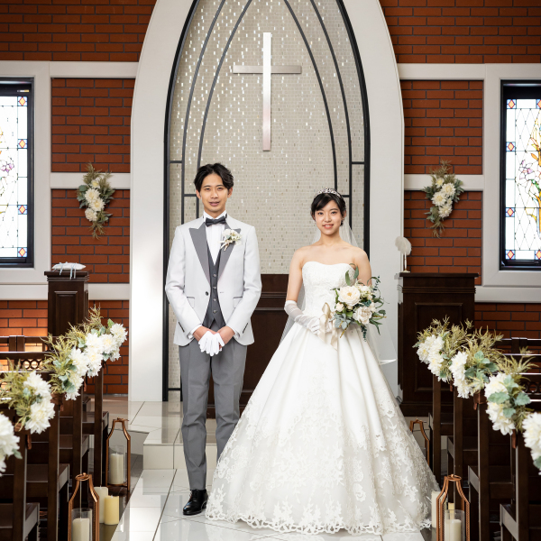 クチュールナオコ銀座本店_チャペルで撮影できる