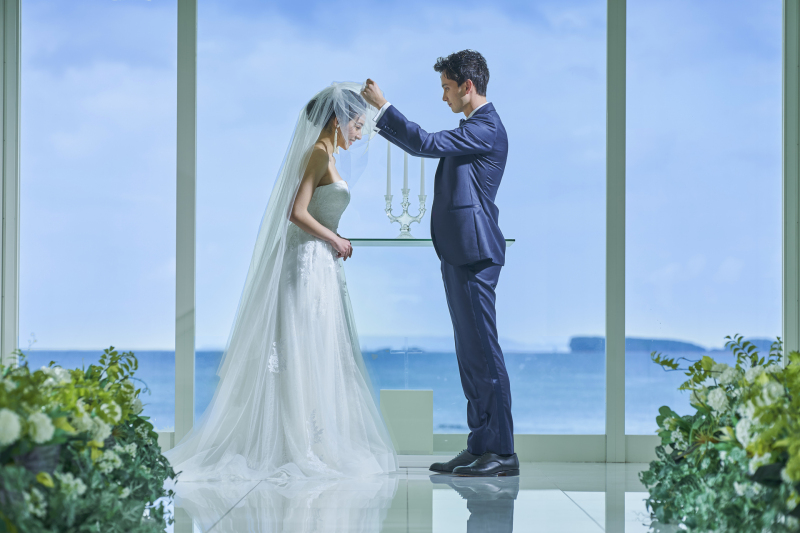 クチュールナオコ銀座本店_海で撮影できる