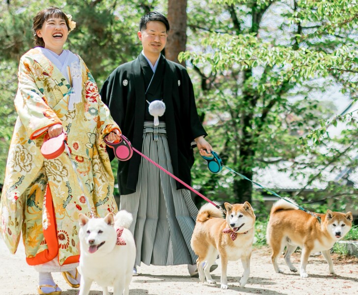 ペットと楽しむロケーションフォト!