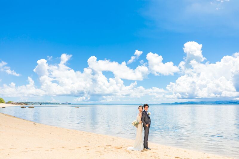 クチュールナオコ銀座本店_海で撮影できる