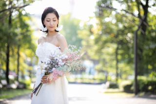 新婦ヘアメイクチェンジ
