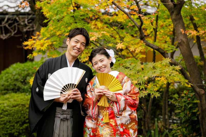 クチュールナオコ銀座本店_庭園で撮影できる