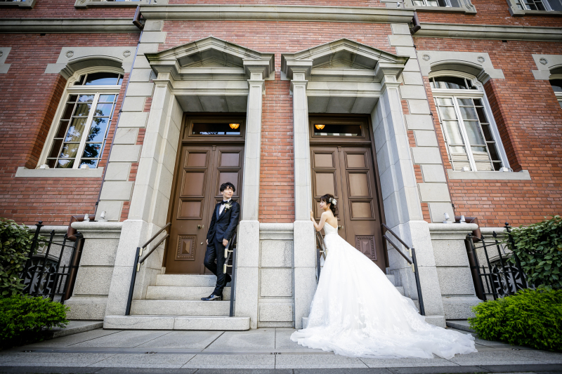 <三菱美術館>で優雅な撮影