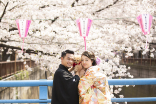桜キャンペーン｜ロケーションフォト&yen;118,800&rarr;￥96,800（税込）＊和装基本プラン＊データ100cut付