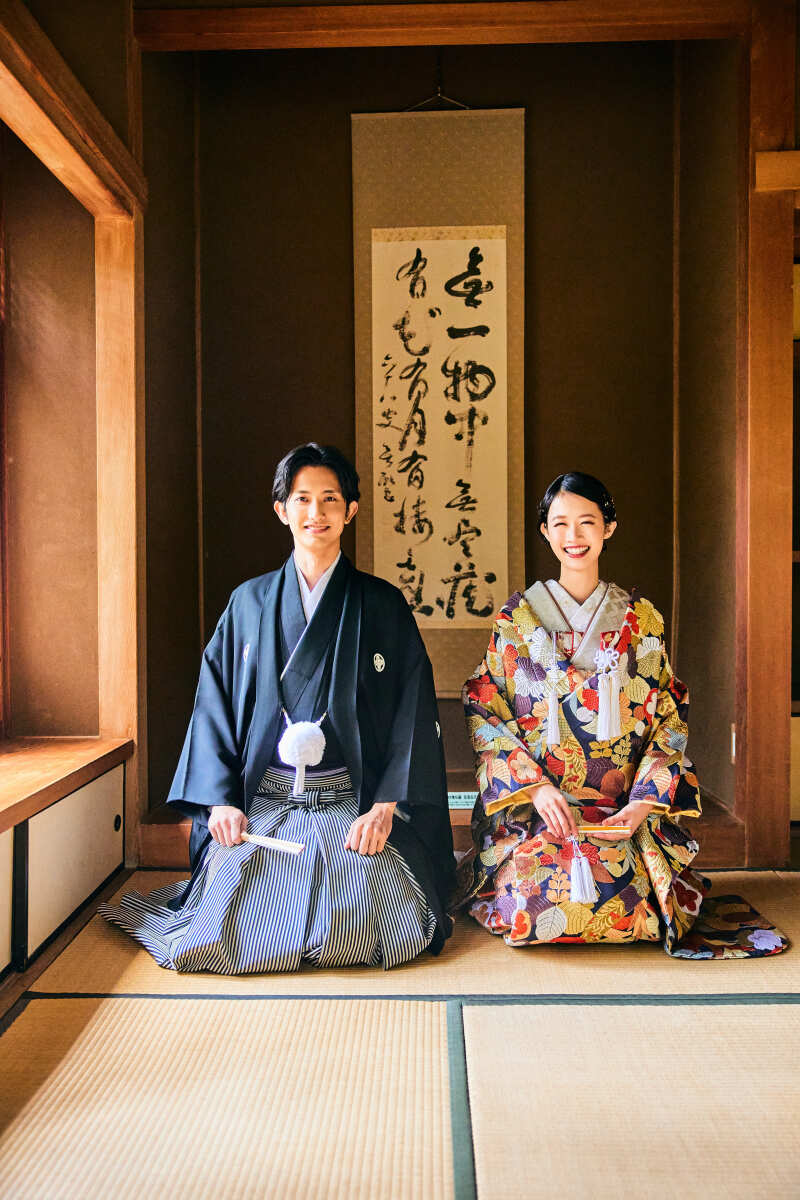 軽井沢ロケーションフォトプラン*100カット*当日完結*湖面の彩りと歴史建築。軽井沢で叶える和装フォトプラン