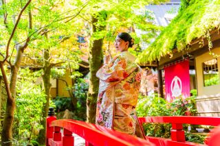 【6名会食付きフォトプラン】名門料亭「うかい鳥山」|1万坪の四季×合掌造りの伝統建築|期間限定 96.2万円→58.3万円