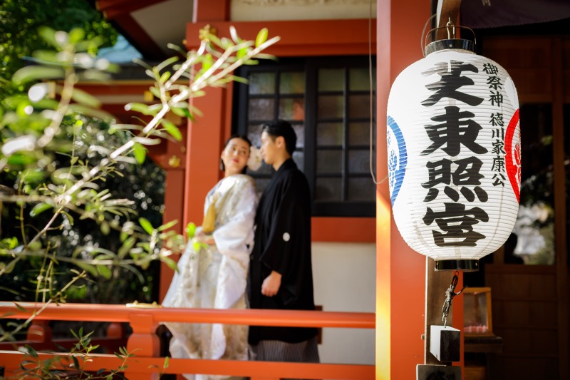 【芝東照宮】和装プラン(撮影データ 100カット)*伝統ある神社でこだわりの和装撮影を