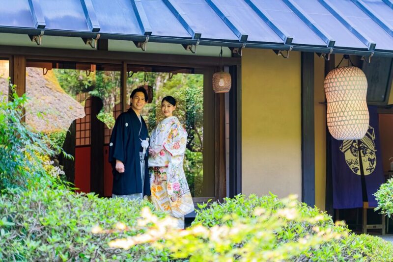 【6名会食付きフォトプラン】名門料亭「うかい鳥山」|1万坪の四季×合掌造りの伝統建築|期間限定 96.2万円→58.3万円