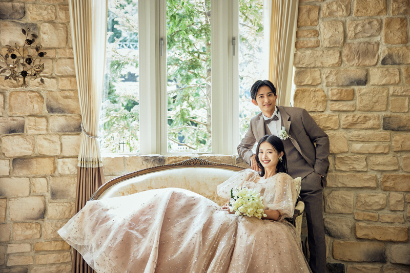 【本格フレンチ会食付き】邸宅チャペルフォトプラン＊贅沢200カット＊チャペル+ガーデン+邸宅内撮影