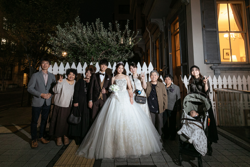 ラストは家族と一緒にほっこりショット