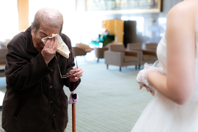 ご家族にお披露目♪