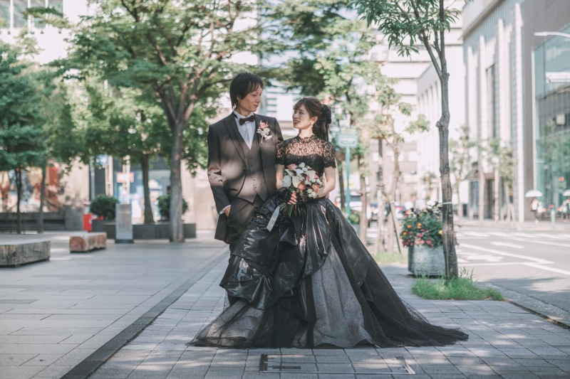 旧居留地へ移動してロケーション撮影♪