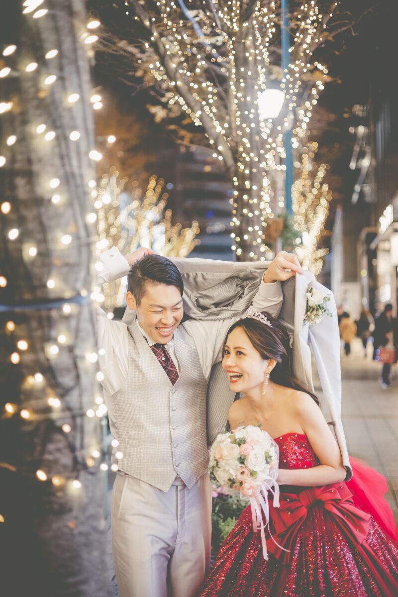 クリスマスのイルミネーション